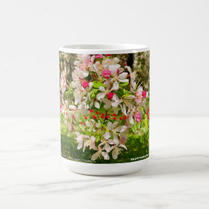 Caneca De Café Acreditando Em Si Mesmo. Flor Delicada