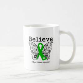 Caneca De Café Acredite a consciência da doença renal