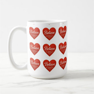 Caneca De Café Acredite Coração
