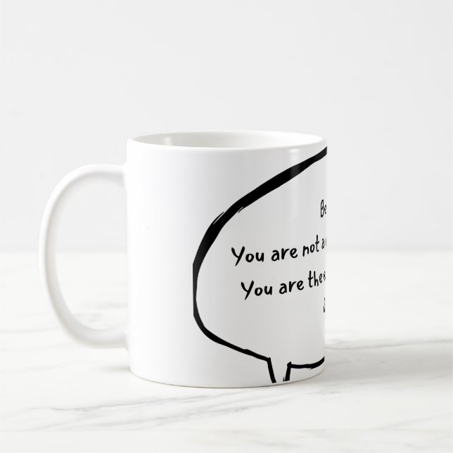 Caneca De Café Acredite em Mug (Esquerda)