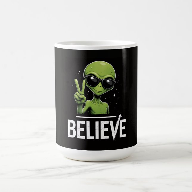 Caneca De Café Acredite em Nós (Centro)