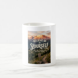 Caneca De Café Acredite em Si Mesmo