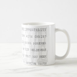 Caneca De Café Acredite em Yeshua. cristão
