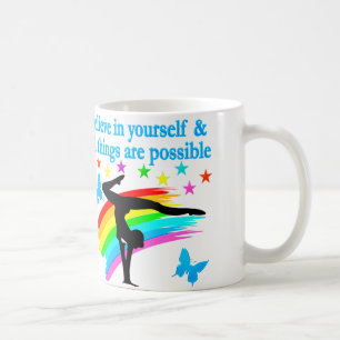CANECA DE CAFÉ ACREDITE NA SUA CITAÇÃO GINÁSTICA