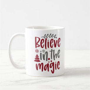Caneca De Café Acredite no Natal Mágico