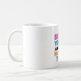 Caneca De Café Acredite Que Pode - Citação Motivacional