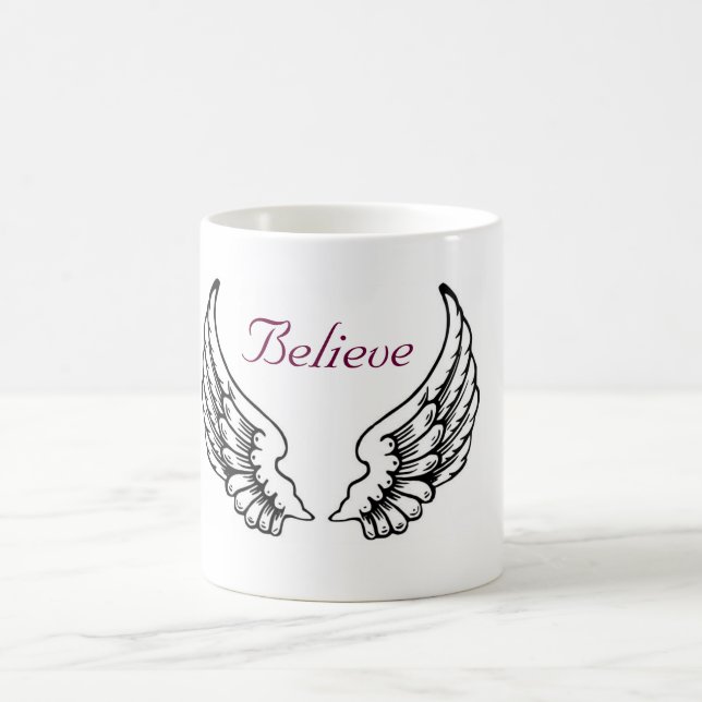 Caneca De Café Acreditem - Angel Wings Café Mug (Centro)