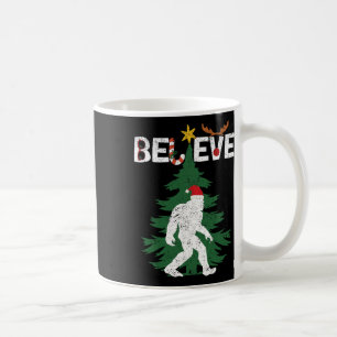Caneca De Café Acreditem no Natal do Pé Grande Sasquatch Yeti San