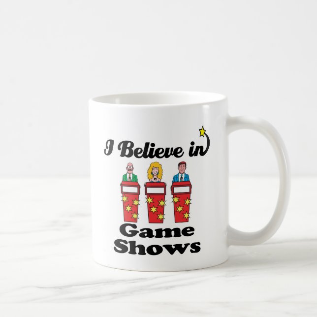 Caneca De Café acredito em jogos (Direita)