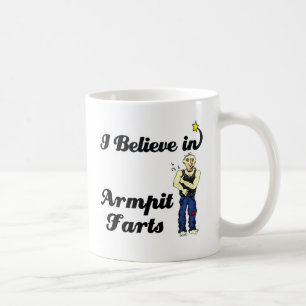 Caneca De Café acredito em peidos de axila