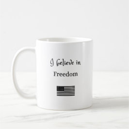 Caneca De Café Acredito na Liberdade Mug
