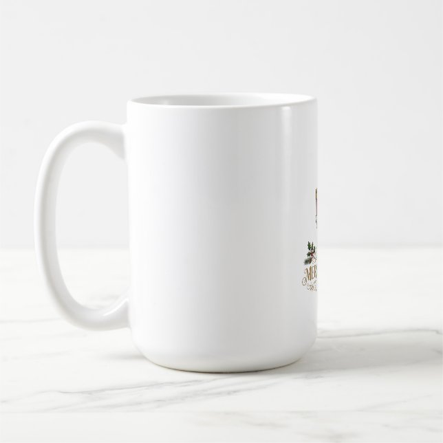 Caneca De Café Acréscimo Alegre No Quebra-Nozes (Esquerda)