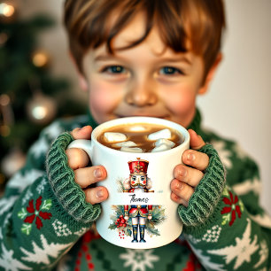Caneca De Café Acrilico de Natal personalizado