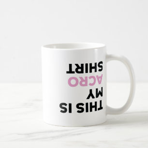 Caneca De Café Acro Yoga Divertido Retro Ginástica Este É o Meu A