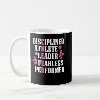 CANECA DE CAFÉ ACROBATICS DISCIPLINED ATHLETE LEADER FEARLESS PER