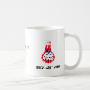 Caneca De Café Actuação das cotações do teatro