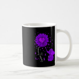 Caneca De Café Acumulação de Sobredosagem de Elefante Flor com Fr