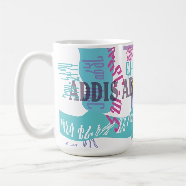 Caneca De Café Addis Ababa Sefer (Esquerda)