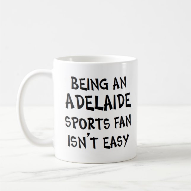 Caneca De Café adelaide sports fan, being (Esquerda)