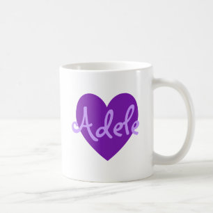 Caneca De Café Adele no roxo