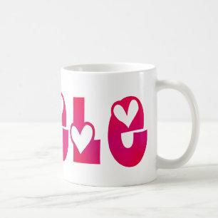 Caneca De Café Adele nos corações