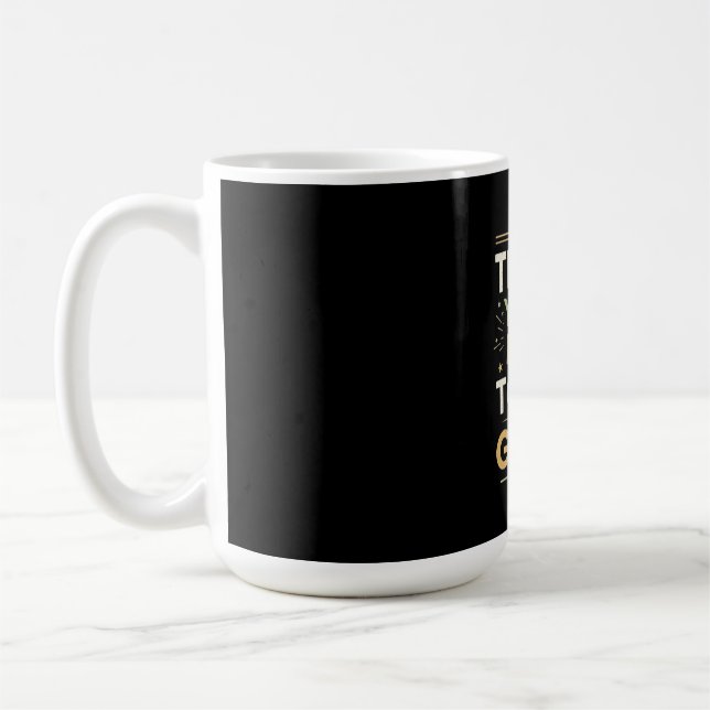 Caneca De Café Adesivo (Esquerda)
