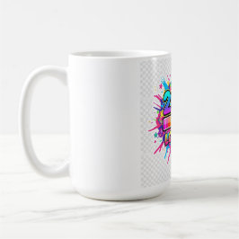 Caneca De Café Adesivo Barra de Progresso 2026 Carregando...