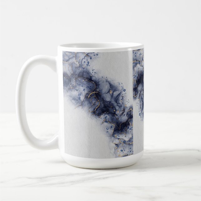 Caneca De Café Adesivo Clássico de Mug (Esquerda)