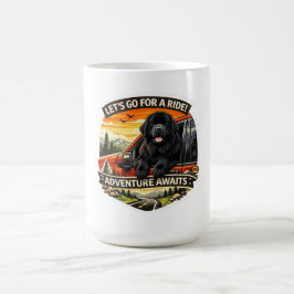 Caneca De Café Adesivo de Aventura