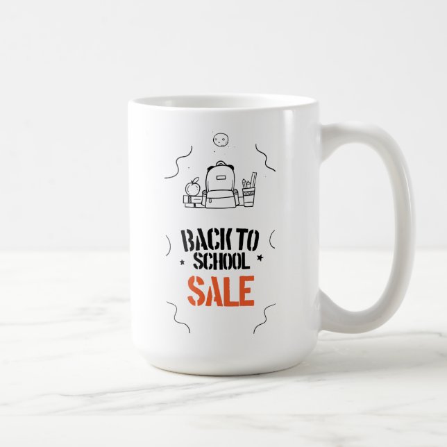 Caneca De Café Adesivo de Parede (Direita)