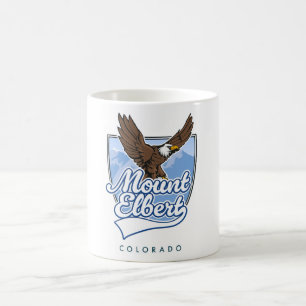 Caneca De Café Adesivo de viagem Mount Elbert