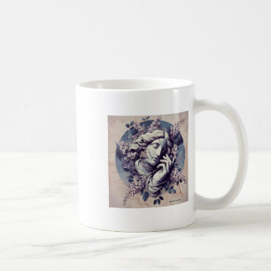 Caneca De Café Adesivo Wisteria Bliss