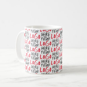 Caneca De Café Adesivos de logotipos personalizados   Marcas come
