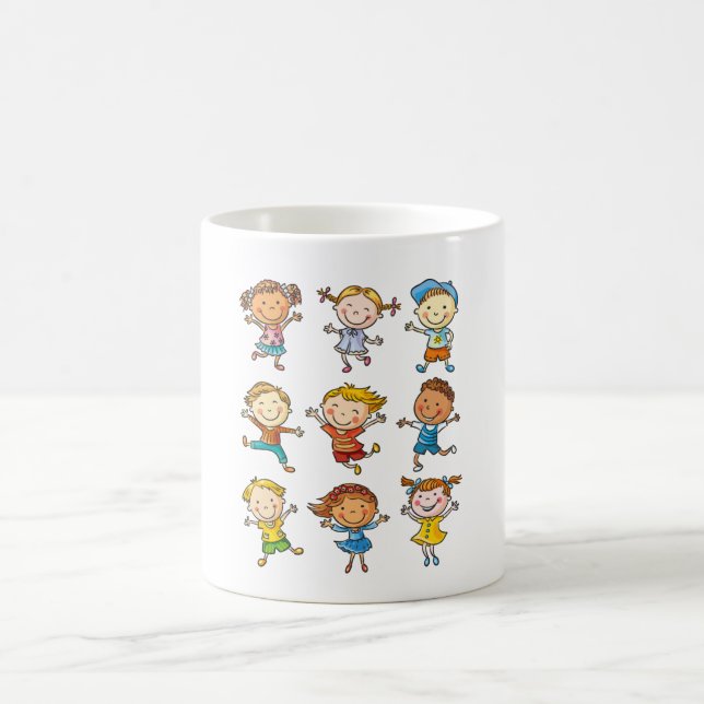 Caneca De Café ☕ ✨ adesivos e ponteiros - Um Cheio de Mug de (Centro)