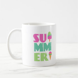 Caneca De Café Adeus Escola Alô Praia de Verão