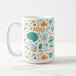 Caneca De Café ADHD: Magicamente distraído