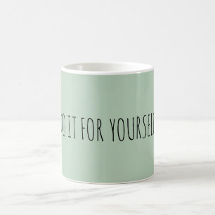 CANECA DE CAFÉ ADICIONAR COR VERDE BONITO PERSONALIZADA DO TEXTO