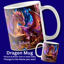 Adicionar Nome Fantasia Dragão com Livro & Café