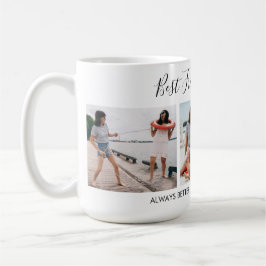 Caneca De Café Adicionar os Melhores Amigos da Colagem de Fotogra