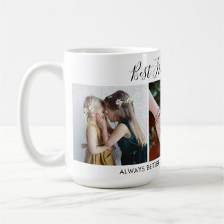 Caneca De Café Adicionar os Melhores Amigos da Colagem de Fotogra