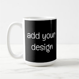Caneca De Café adicionar seu design