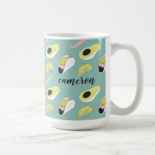 Caneca De Café Adicionar Seu Nome  Vamos Taco Sobre Amor  Taco El