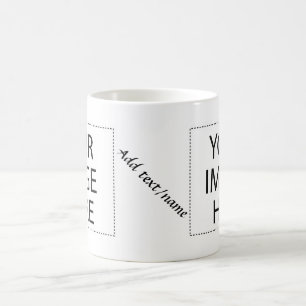 Caneca De Café Adicione a imagem e/ou o texto aos produtos