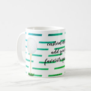 Caneca De Café adicione a sua própria citação personalizada desig