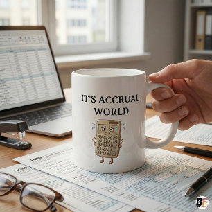 Caneca De Café Adicione o Logotipo da Sua Empresa - É o Mundo da 