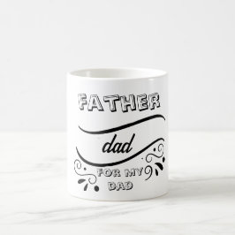 Caneca De Café adicione o nome do seu logotipo pessoal para o dia
