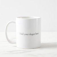 Adicione seu Slogan personalizado ou Cotação em Fo