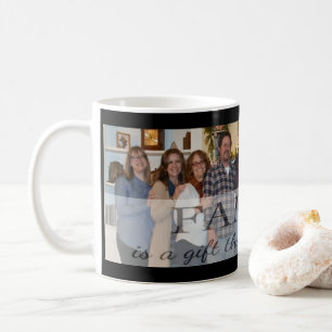 Caneca De Café Adicione sua foto de família para personalizar