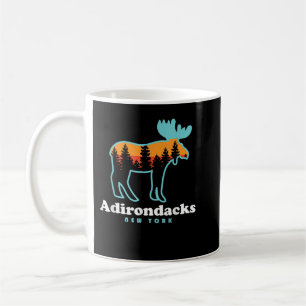 Caneca De Café Adirondacks NY Moose Adirondacks Nova York Caminha