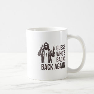 Caneca De Café Adivinhe Quem é Byck Byck Novamente Feliz Páscoa J